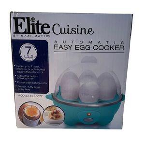 Elite Cuisine Automatic 7-Egg Cooker